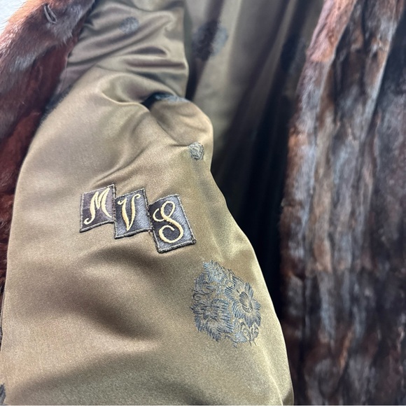 Kastorian Furries sacramento With MVS patch size Medium vintage mink fur women - Picture 8 of 9